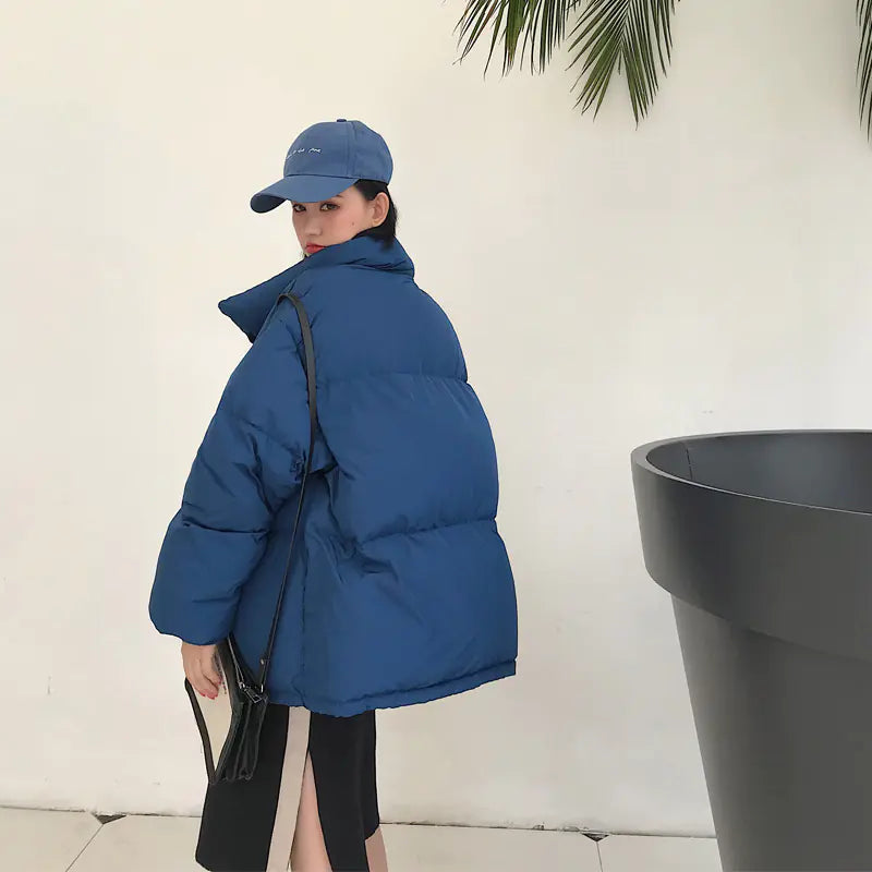 Women's Cotton Jacket - Korean Style Winter Coat
