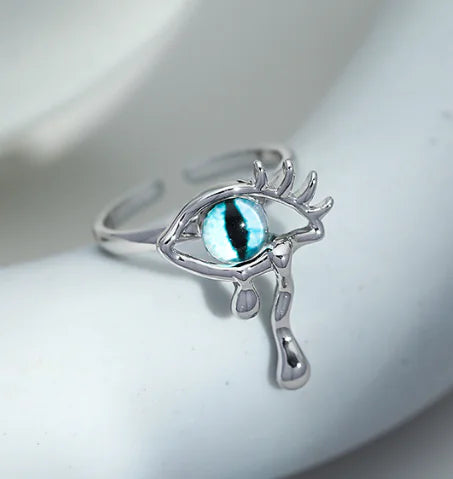 Devil's Eye Cat Ring