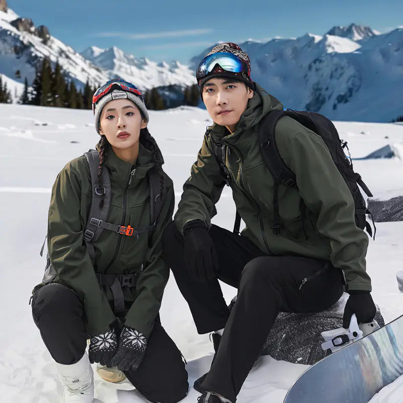 Shell Fleece Couples Outdoor Jacket